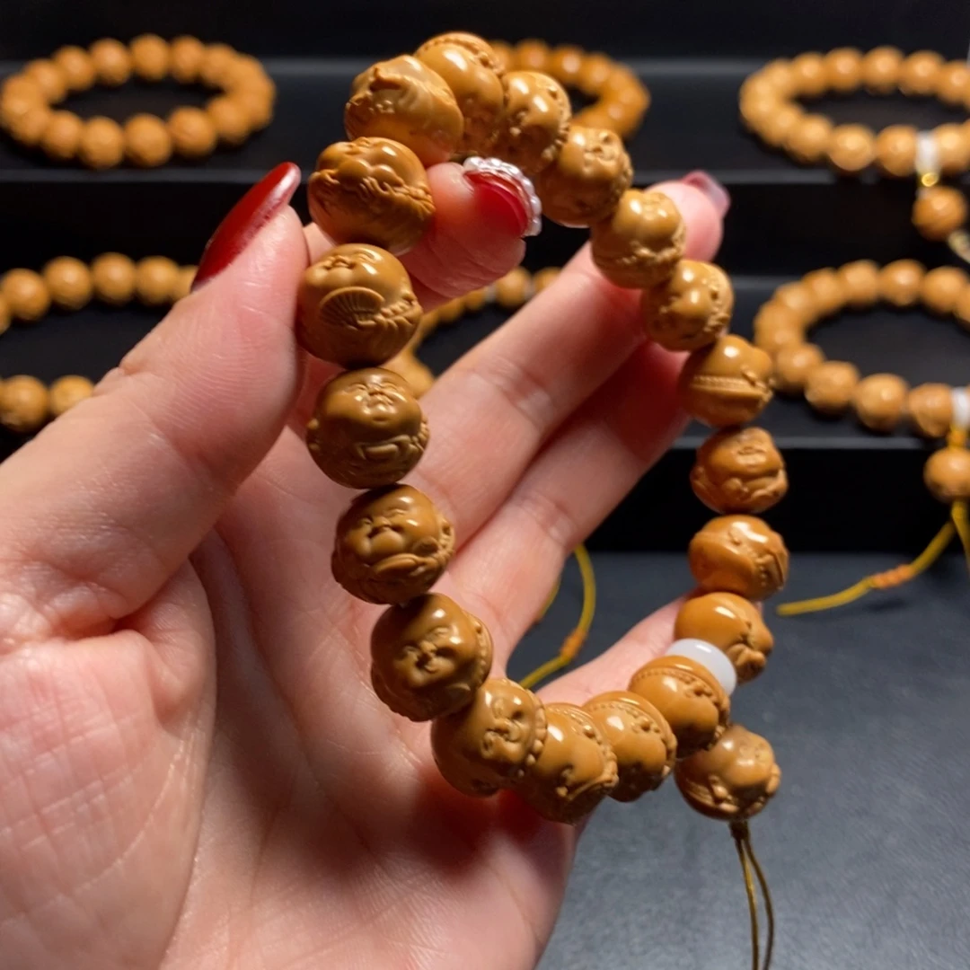 猴头核桃手串社会弥勒13+