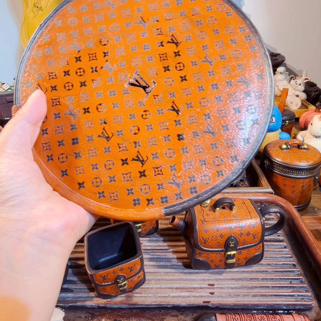 用***1紫砂茶叶盒纯手工制作过程就是