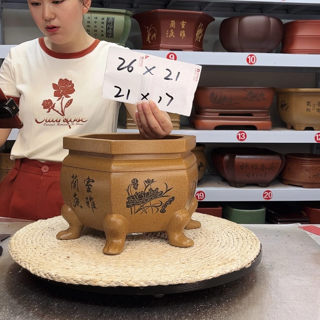 红泥花盆紫砂花盆