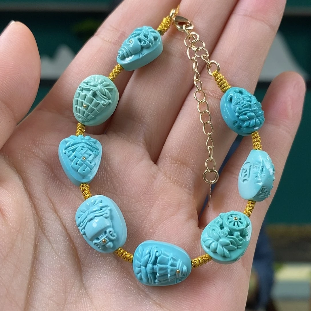 绿松石未镶嵌珠宝奇石