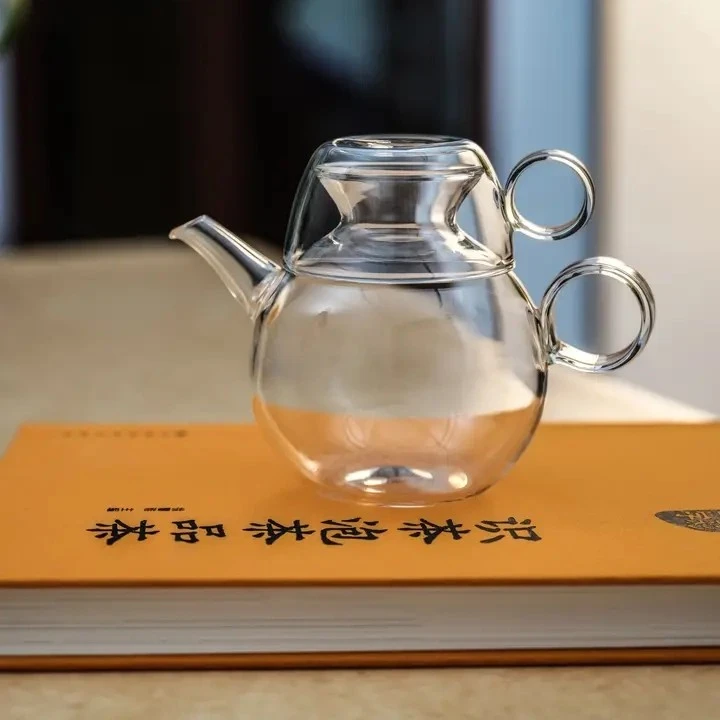 耐热玻璃壶带盖过滤泡茶壶功夫茶具家用泡茶壶一人用小茶壶