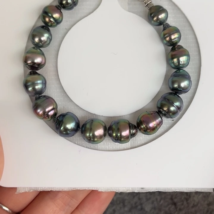 定制海水珍珠发饰未镶嵌