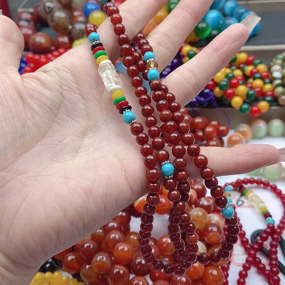 【闪购商品】玛瑙/玉髓颈饰未镶嵌海****城