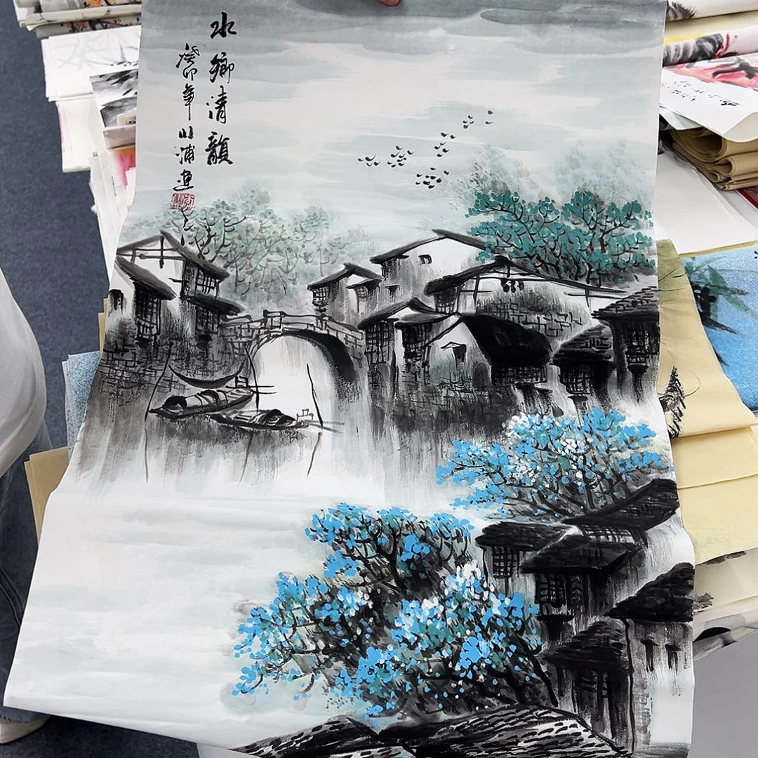 国画纯手绘作品欣赏