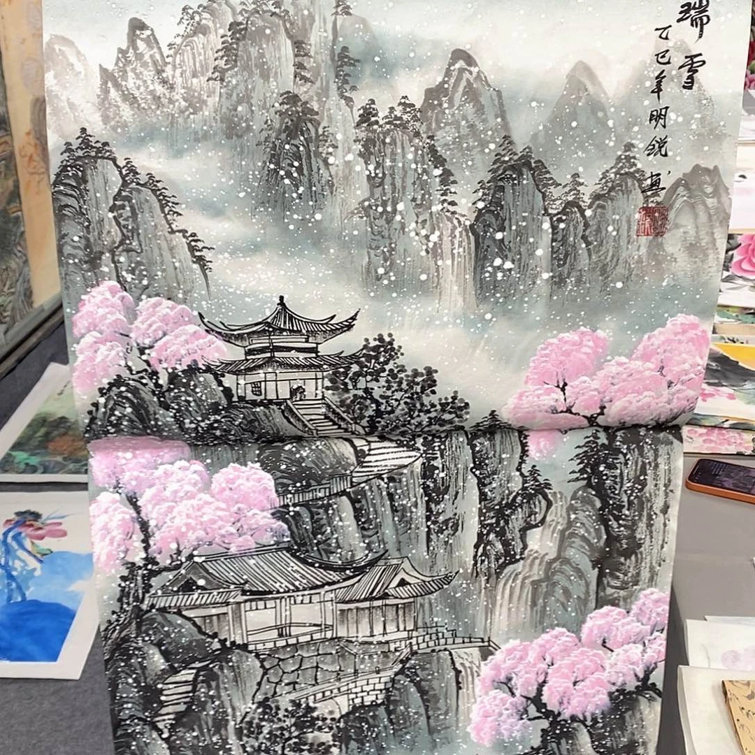 国画国画作品展示