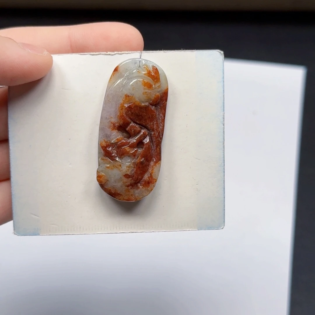 翡翠未镶嵌挂件翡翠