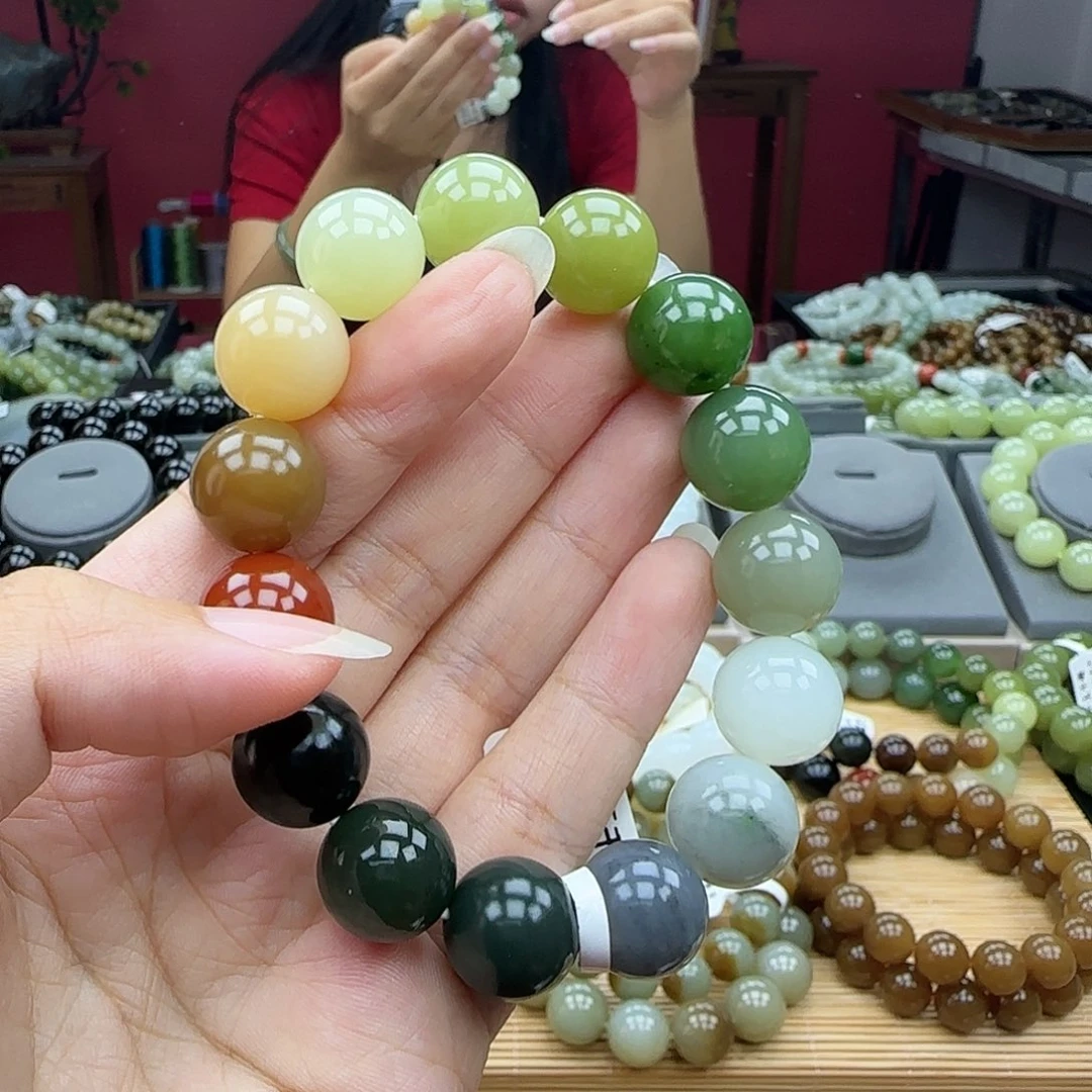 未镶嵌手串和田玉