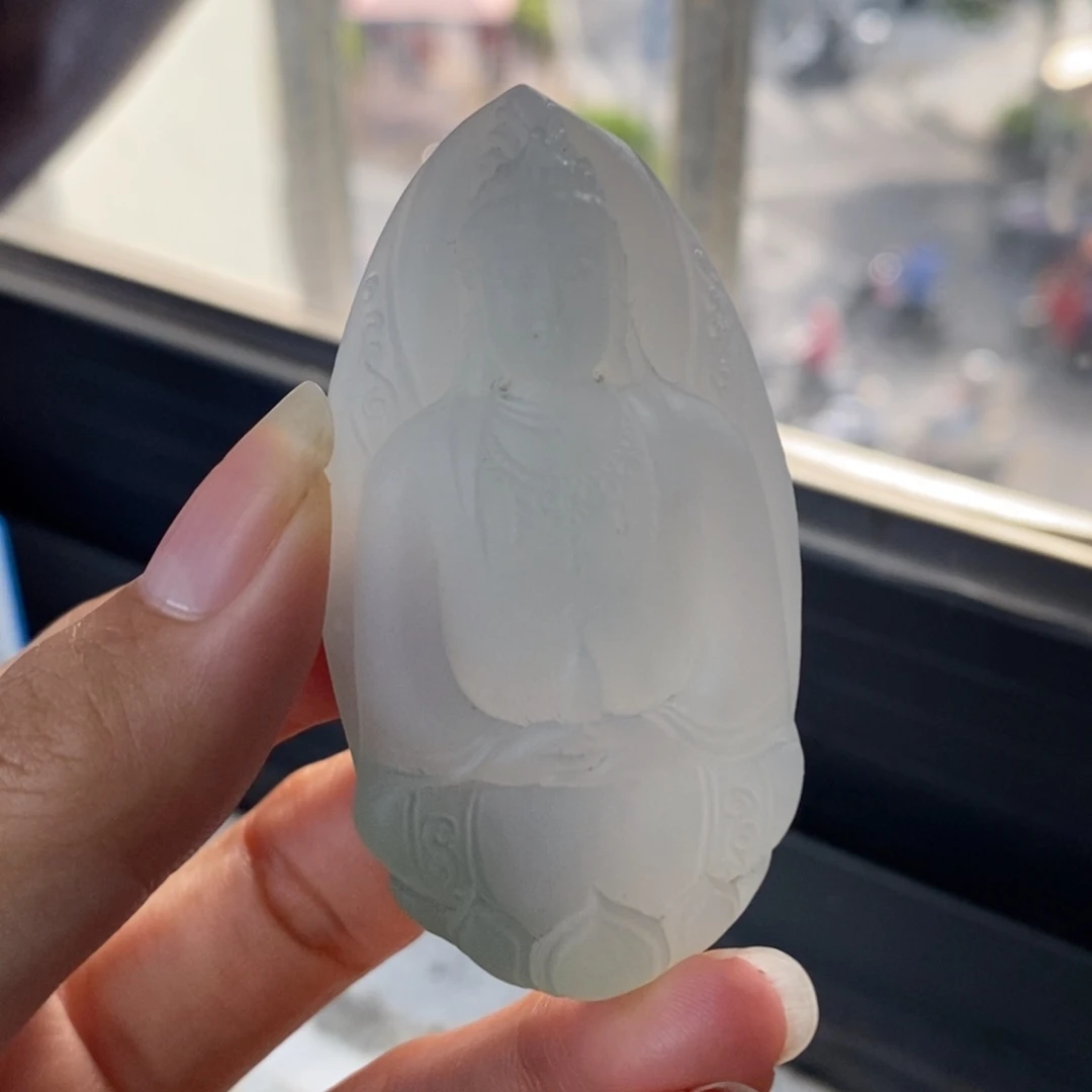 未镶嵌定制翡翠李*鹏毛货无鉴赏期