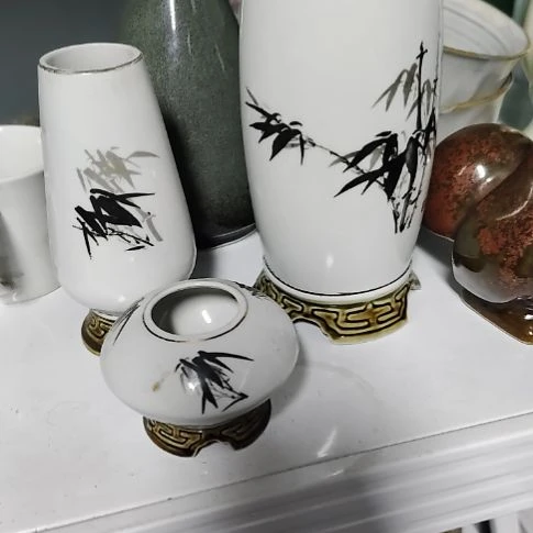 瓷片瓷器，各种摆件，瓷片，