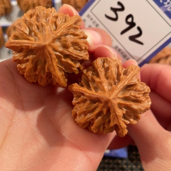 文玩核桃把件392号4.0帝王三棱全品