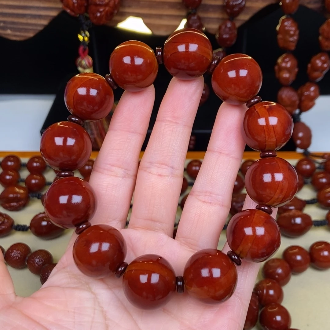 橄榄核吊坠s****V正圆光珠