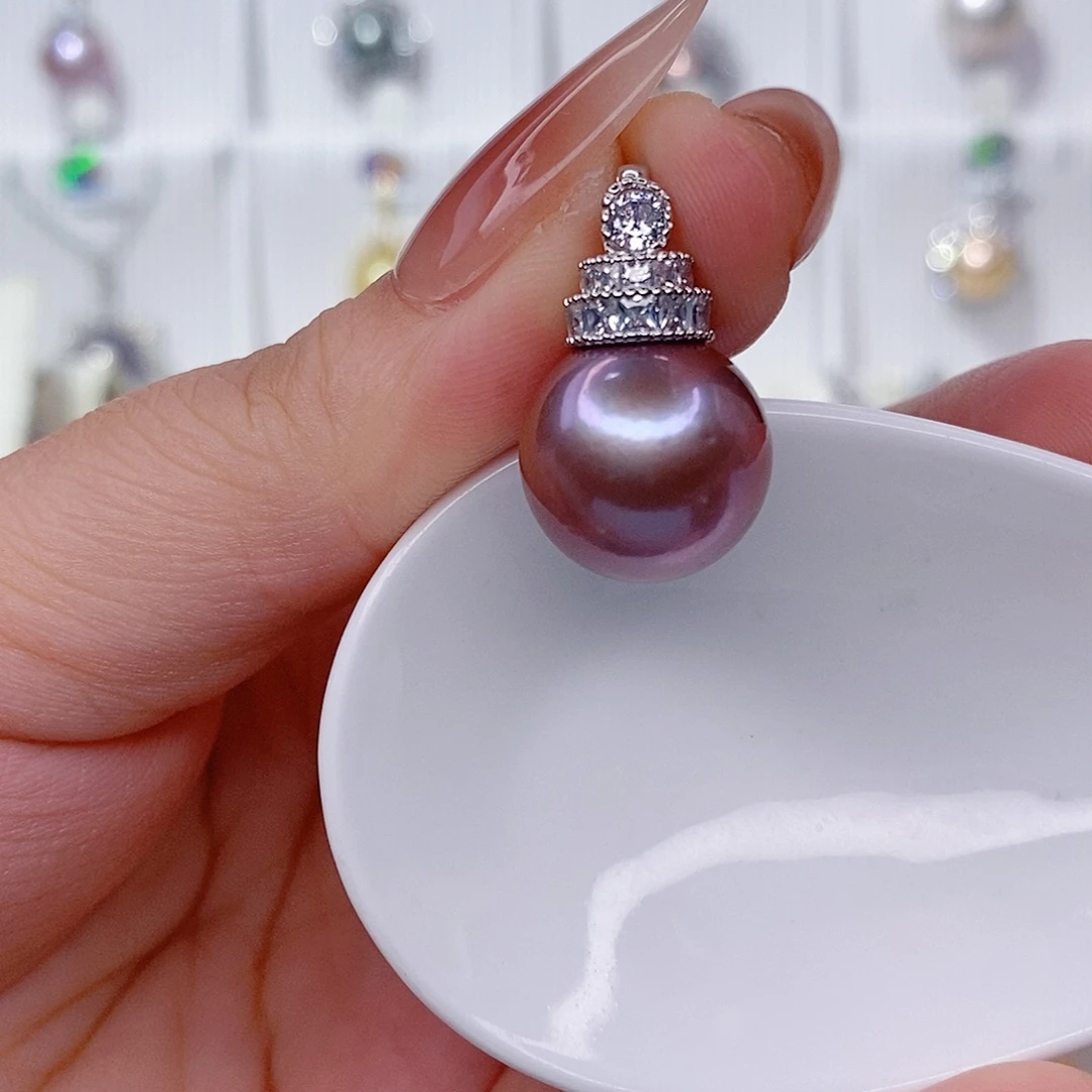 淡水珍珠吊坠(赠链)未镶嵌14➕