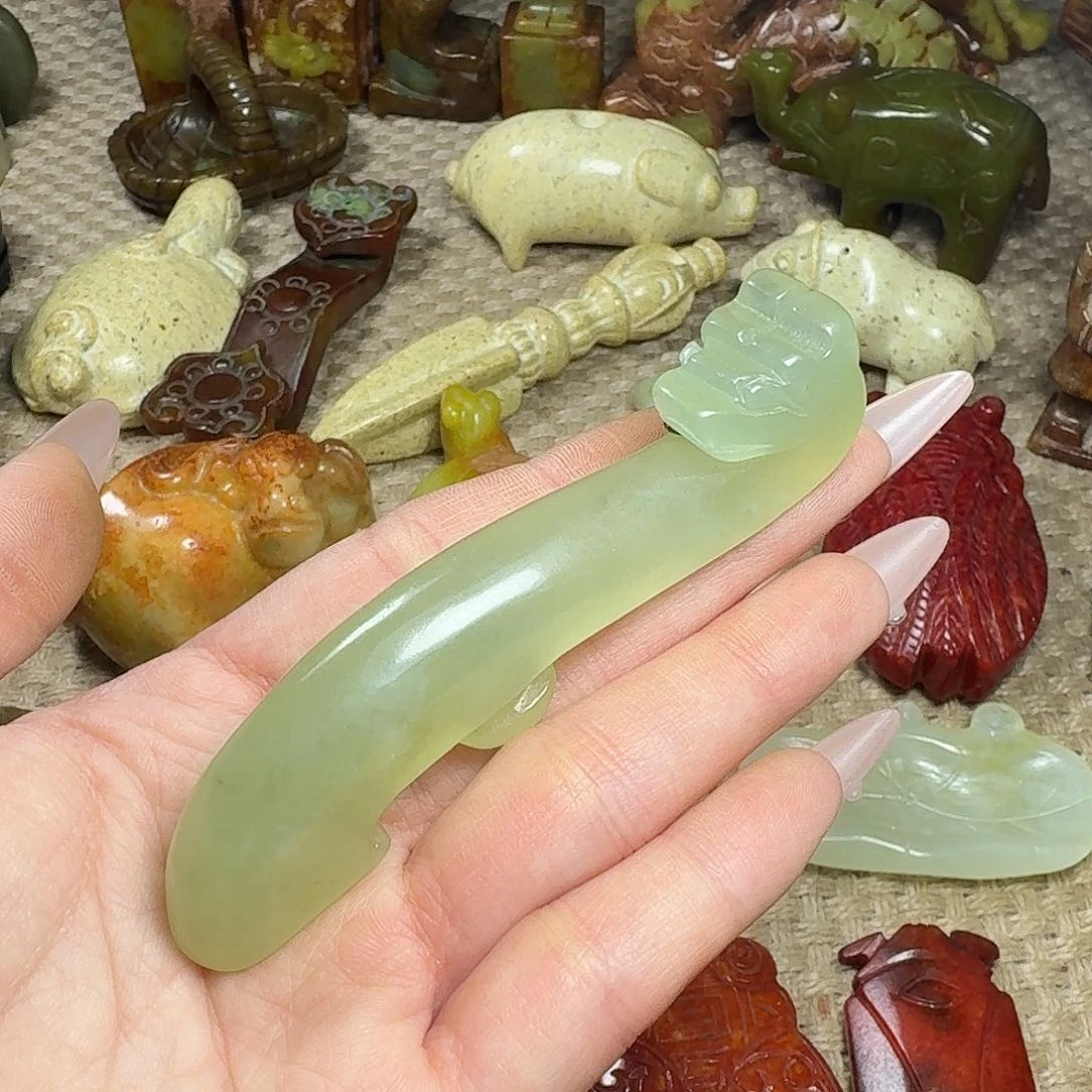 白玉菩提吊坠挂件