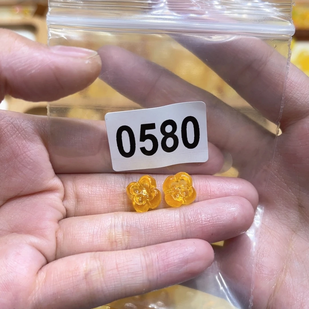 未镶嵌毛衣链琥珀蜜蜡