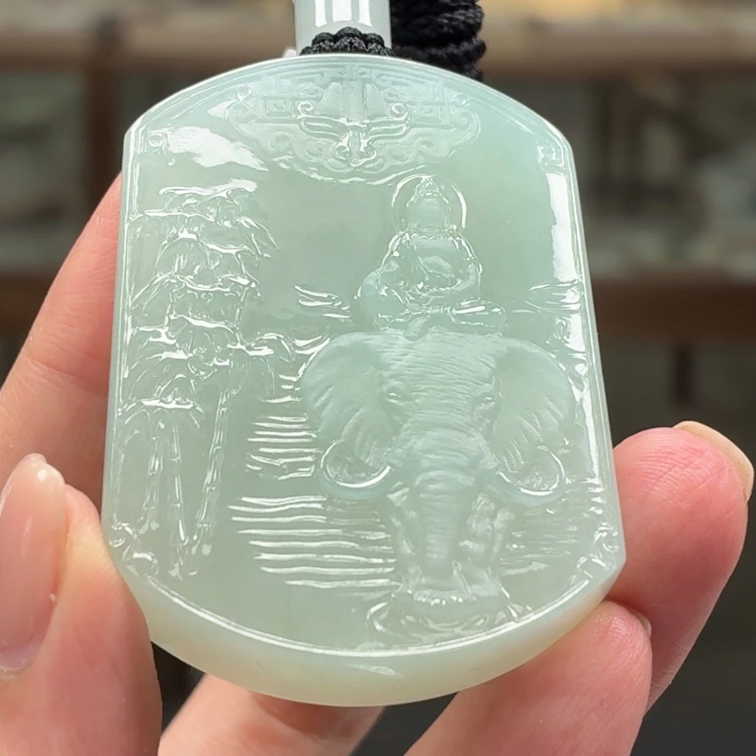 翡翠未镶嵌颈饰多样性选其一发货