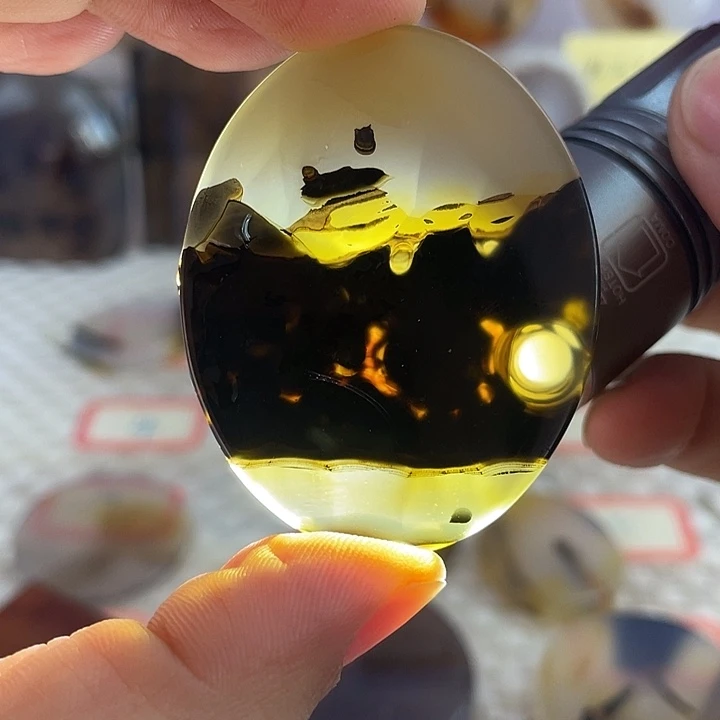 玛瑙/玉髓合金颈饰