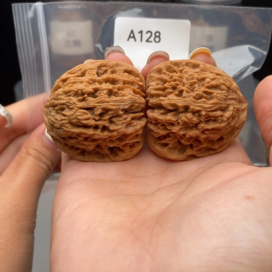 吊坠文玩核桃42凹底南将石