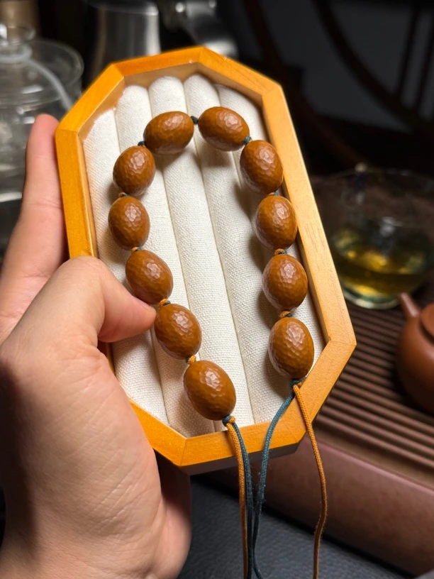 橄榄核龙鳞大枣手串文玩佳品男女佩戴大枣橄榄核手串