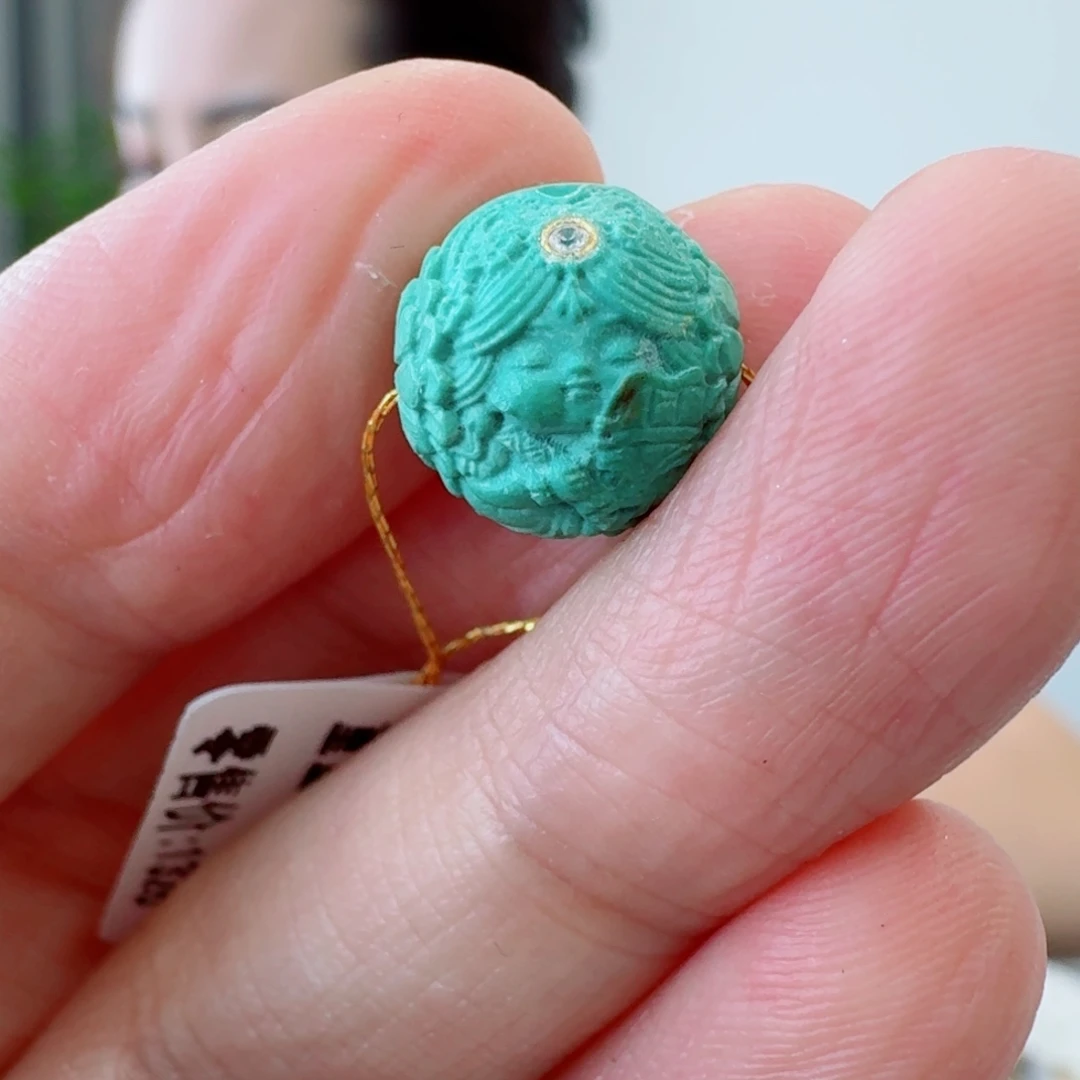 未镶嵌绿松石珠宝奇石