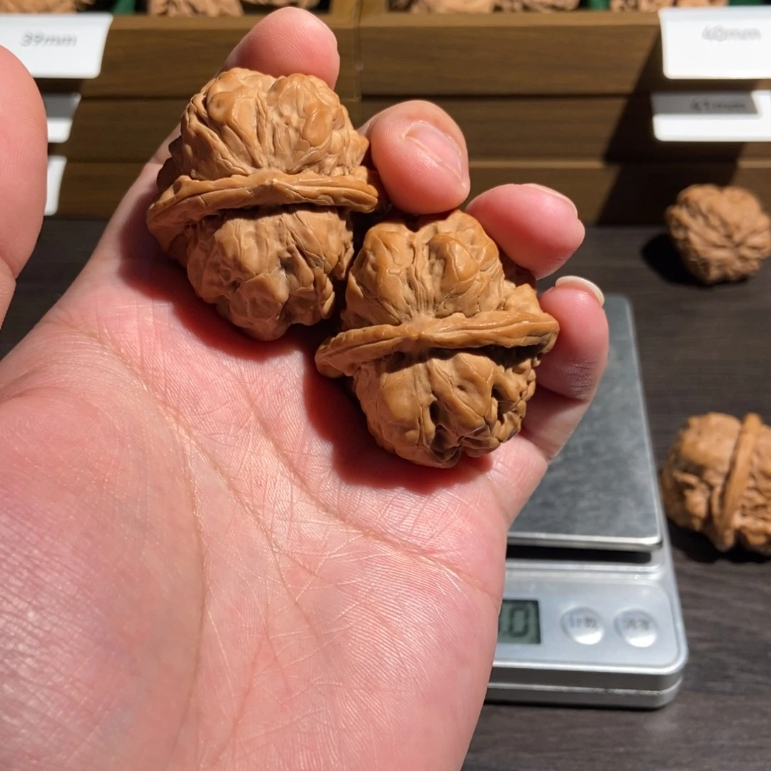 你***友文玩核桃吊坠蛤蟆40全品