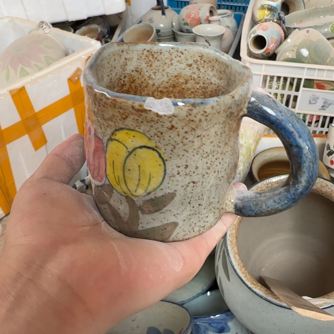 景德镇釉下彩陶瓷瑕疵慎拍112