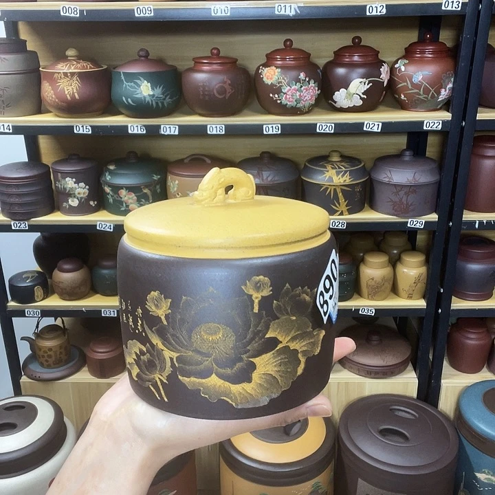 紫砂茶叶罐紫砂茶叶罐