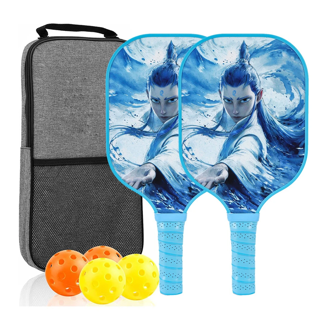 匹克球拍pickleball儿童成人玻纤皮克球板球匹克球板拍全套