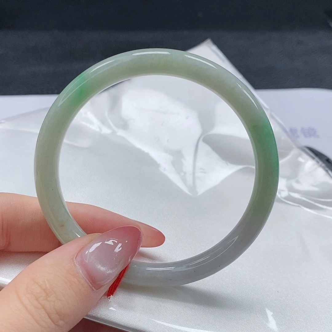 【闪购商品】翡翠手镯（圆镯）未镶嵌393号