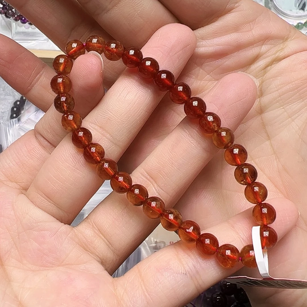未镶嵌石榴石手链多样性发一