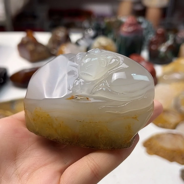 未镶嵌颈饰玛瑙/玉髓