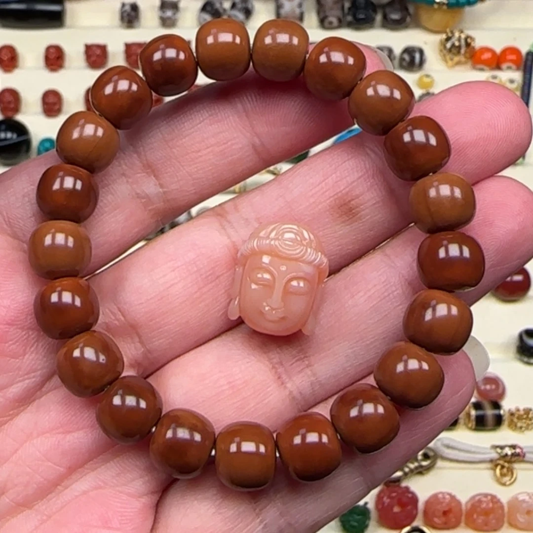 猴头核桃吊坠小*猴头手串配饰配珠