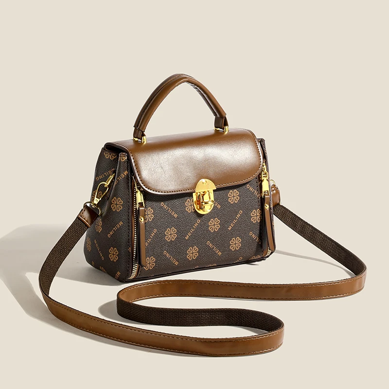 【长23宽11高17】新款单肩包大容量手提包休闲斜挎包百搭女包3506