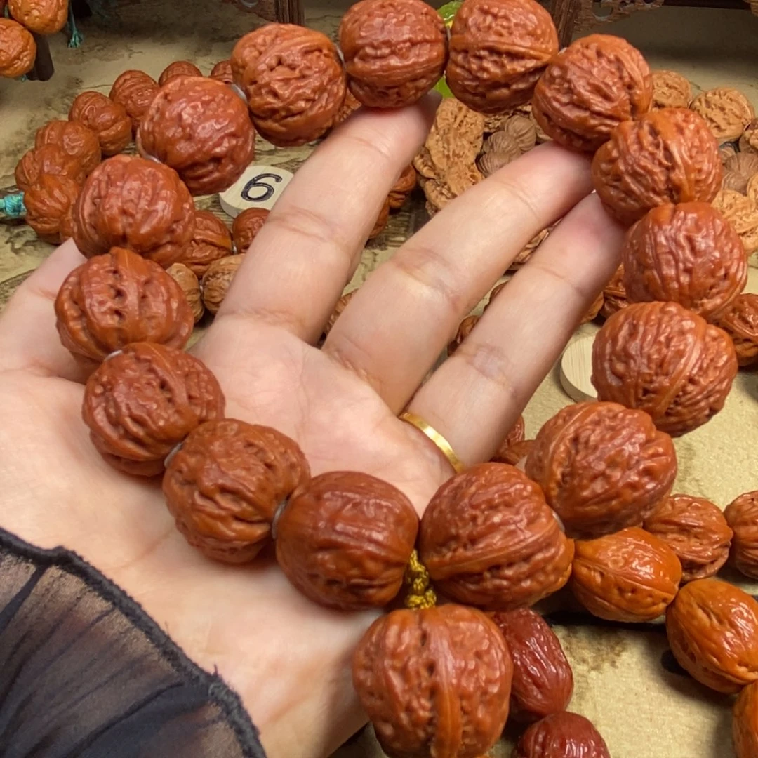 吊坠文玩核桃元宝手持文玩核桃