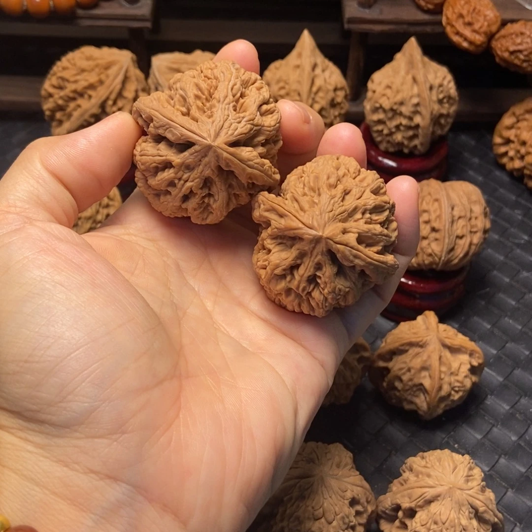 把件文玩核桃全品原桩大粗筋44