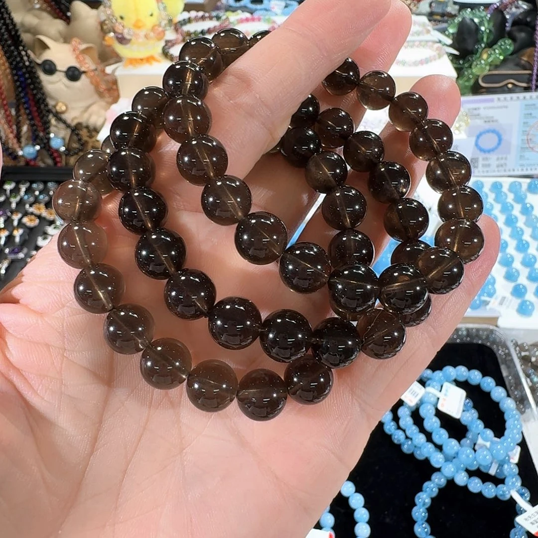 水晶手链未镶嵌茶晶