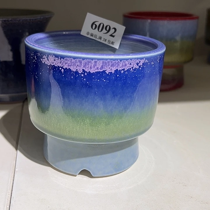 口9高10 手工花盆满30包邮