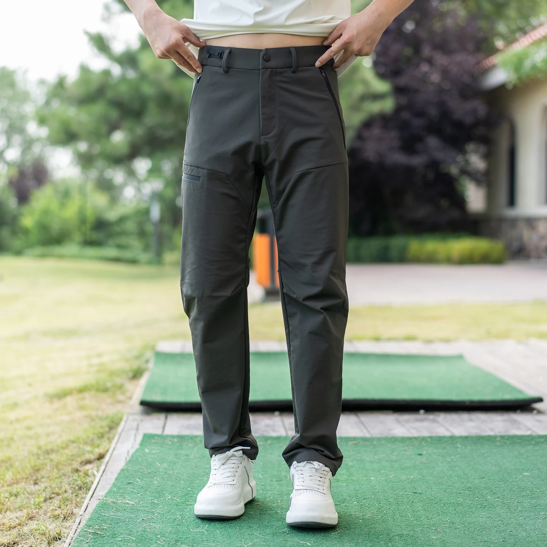 1285/男士直筒户外休闲裤微弹修身运动徒步登山冲锋裤男裤