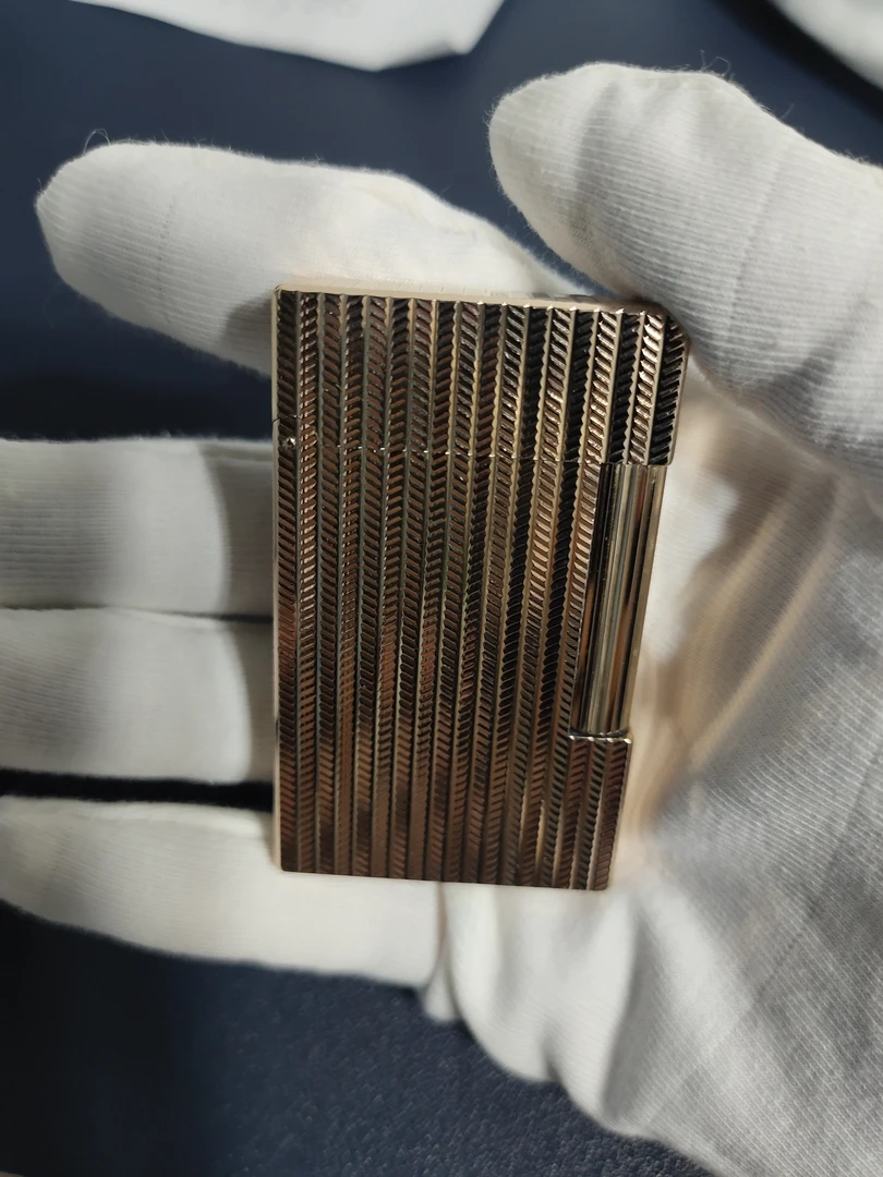 DP打火机镀金大号W纹2020