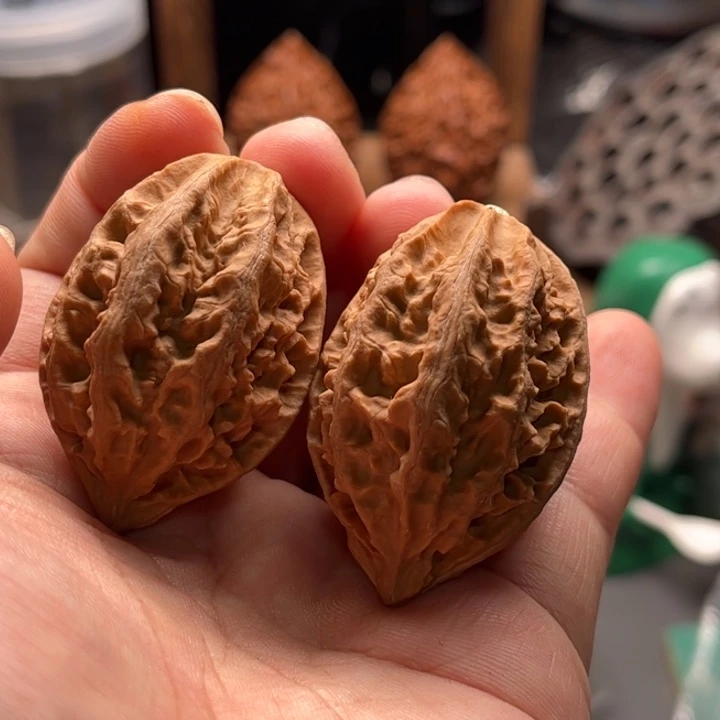 文玩核桃把件楸大胖79