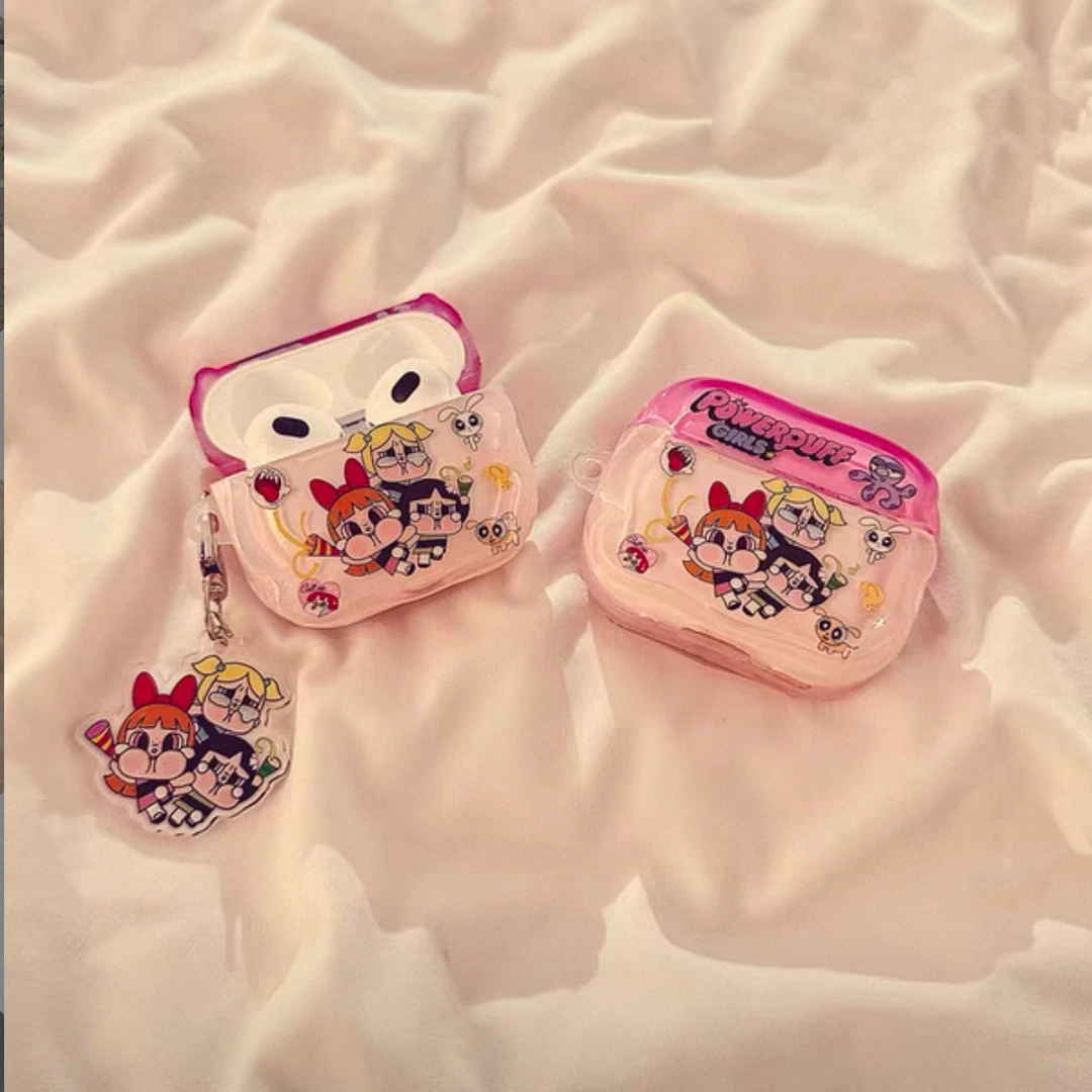 飞天小女警哭娃适用苹果Airpods4保护套新款3代无线蓝牙耳机套pro