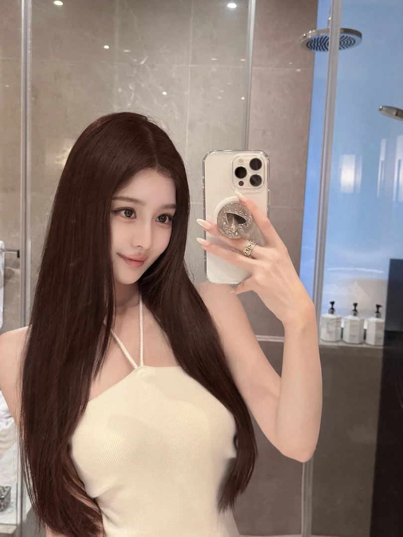 【娇贵少女】纯手工编织挂脖系带针织抹胸上衣女2026春季显瘦休闲裤