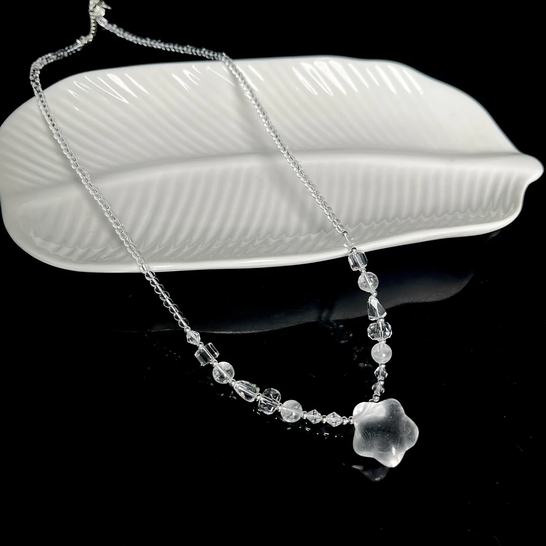 双A净体白星星套链V9009多样性发其一女款