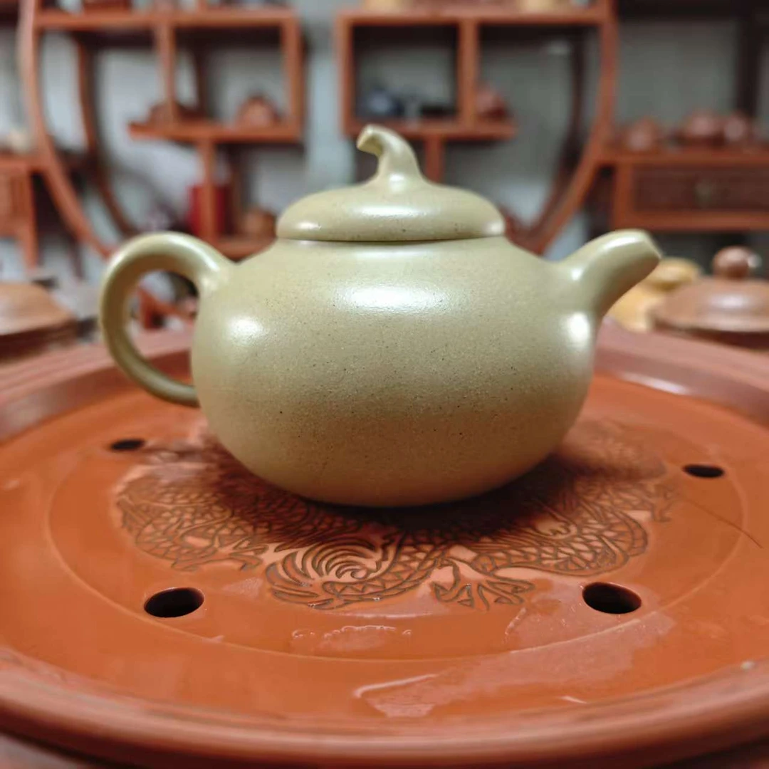 宜兴黄龙山原矿茄瓜壶礼品茶具