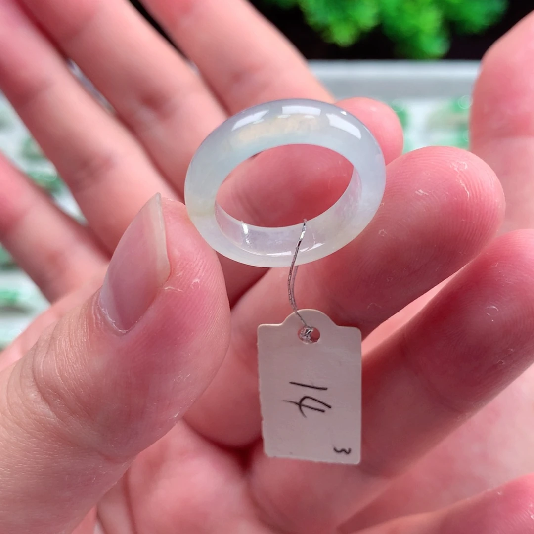 未镶嵌戒指翡翠天然