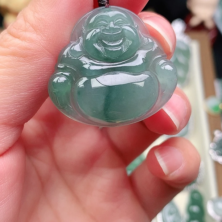 颈饰未镶嵌翡翠吊坠