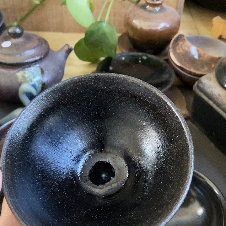 走***停茶盏262建窑建盏微瑕