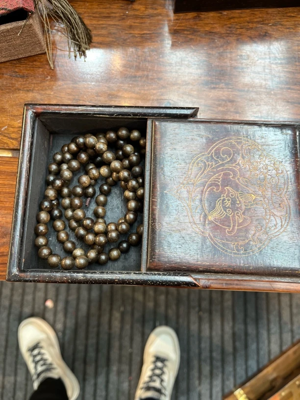 cx圆珠108带镶嵌推拉盒