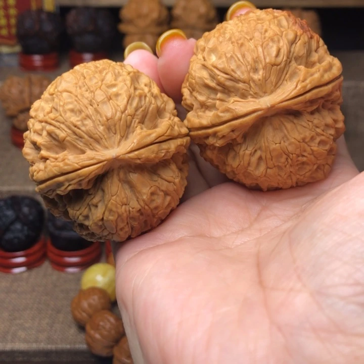 文玩核桃把件47号霸王蟾48尺