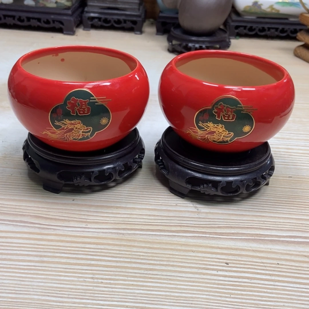 瓷片陶瓷花盆陶瓷艺术