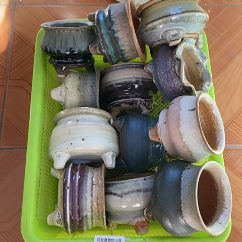 紫砂花盆?**C300瑕疵品口径7到8左右